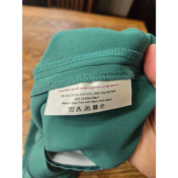 MM Lafleur Green The Sarah Career Sleeveless Sheath Dress Size 2 - Picture 5 of 5